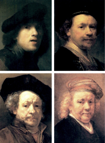 autoritratti rembrandt